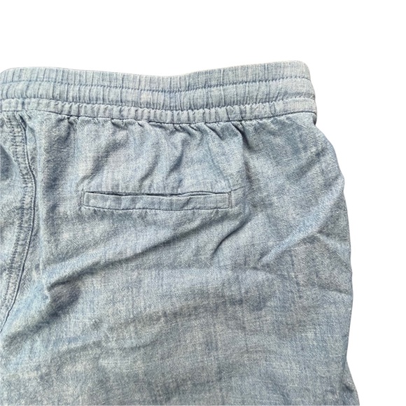 Point Sur J. Crew Drawstring Denim Shorts 100% Cotton size XL - Picture 6 of 12